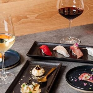Melanie Paxson Instagram - Congrats to our team at @sushinotela on being one of the selections for the 2023 Best New Restaurants by @theinfatuation. ⭐️ 
Great sushi, great wine & @kennyg - the perfect omakase combination!! 🍣 🍷 

#melaniepaxson #melanie #disneymovie #disneyactress #descendants #restaurant #family