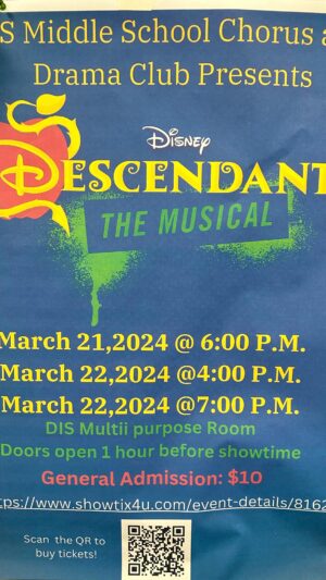 Melanie Paxson Instagram - An amazing time with the drama club of Daniel Island Middle School as they prepare for  Descendants The Musical! ⚡️✨ 🪄 come see these amazing & talented students this Thursday and Friday! You wont’t want to miss this!