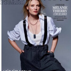 Mélanie Thierry Instagram - Retrouvailles avec le Maestro Mondino après toutes ces années . . Merci #jeanbaptistemondino @madamefigarofr - @barbarabaumel @christophedanchaud_ @ctilburymakeup @nabilharlow @_matthieuderrien
