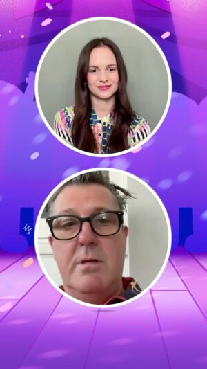 Melanie Zanetti Instagram - Car chases, cliffhangers and a wild wedding - get the inside scoop from Chilli and Bandit themselves! 🧡 💙 

@melaniezanetti and @davidmccornjack talk all things #Bluey The Sign, read the full interview on bluey.tv