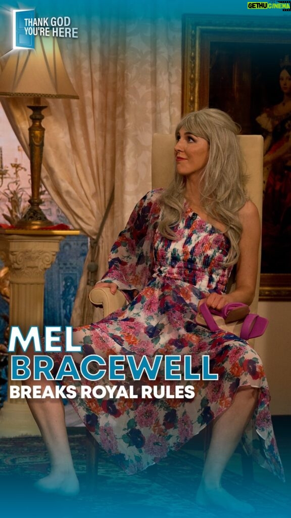 Melanie Bracewell Instagram - I dunno, Prince Phillip probably would have liked her. @melaniebracewell is less than royal… #TGYH #TGYHau