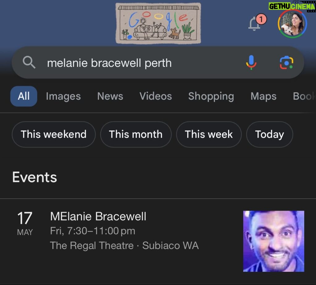 Melanie Bracewell Instagram - Understandable, a lot of people get @nazeemhussain and I confused. I’m doing two shows in Perth this week! An early show on Thursday and a late one on Friday. 💕