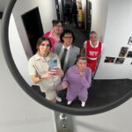 Melanie Bracewell Instagram - Taskmaster was one of the greatest experiences I’ve ever had. I love this amazing group of people. What a joy. No spoilers on the final result, just us on the final record day at Jeremy Wells house, where I had a 6am flight the next day and didn’t sleep. Also he had a box of fancy sunglasses for some reason. Thank you to everyone who watched, it’ll be available in Australia tomorrow on Binge!