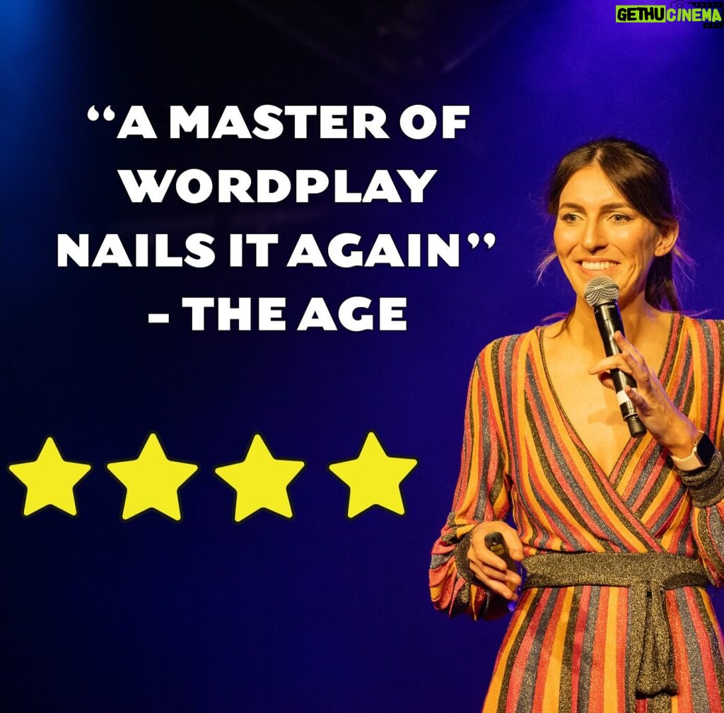 Melanie Bracewell Instagram - Sold out again tonight. Weekend and next Tuesday all pretty much full. Still room tomorrow, two weeks to go! ⭐️⭐️⭐️⭐️ Photo by @nickmickpics