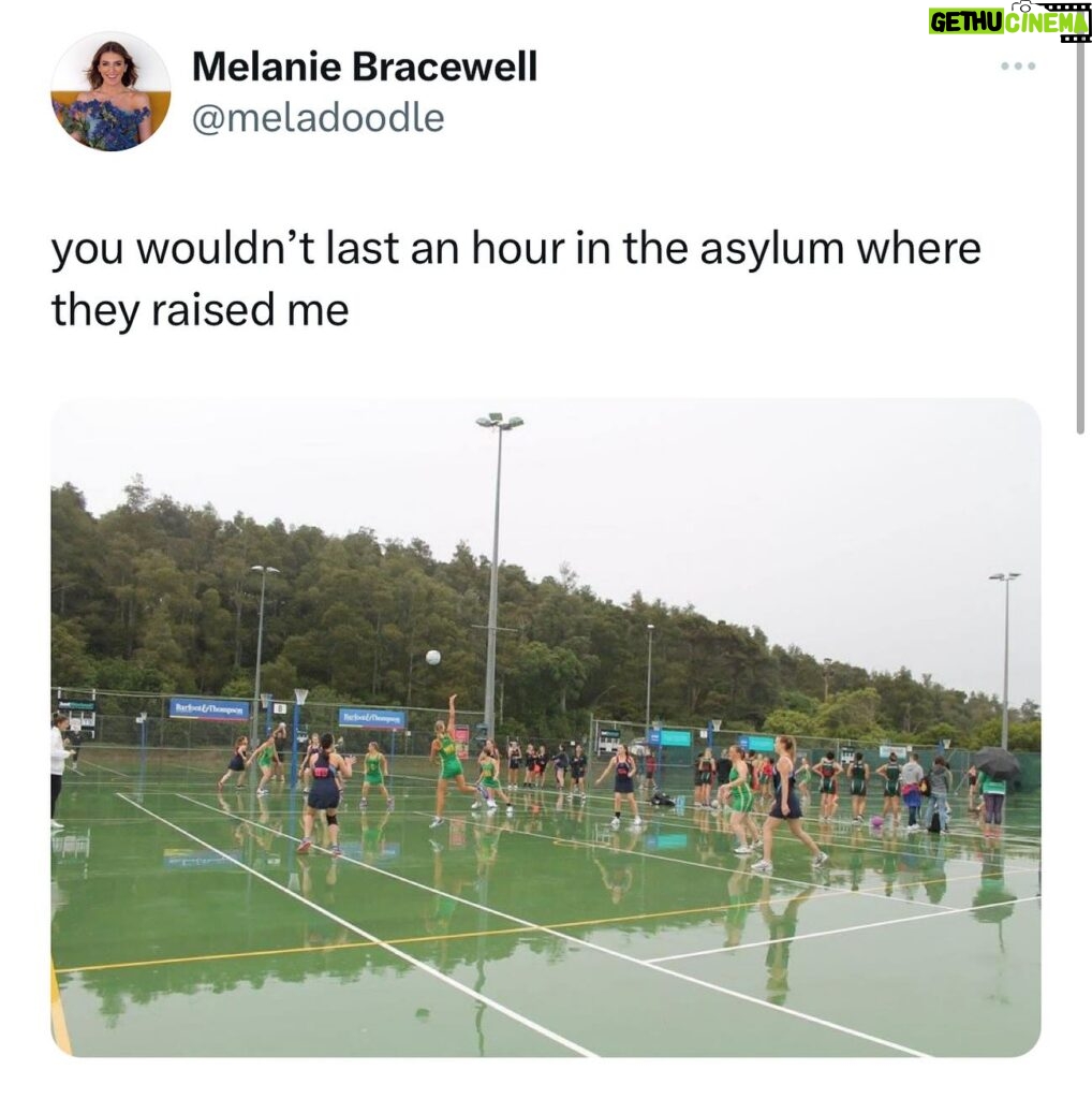 Melanie Bracewell Instagram - getting hypothermia and tearing a quad, average Saturday morning