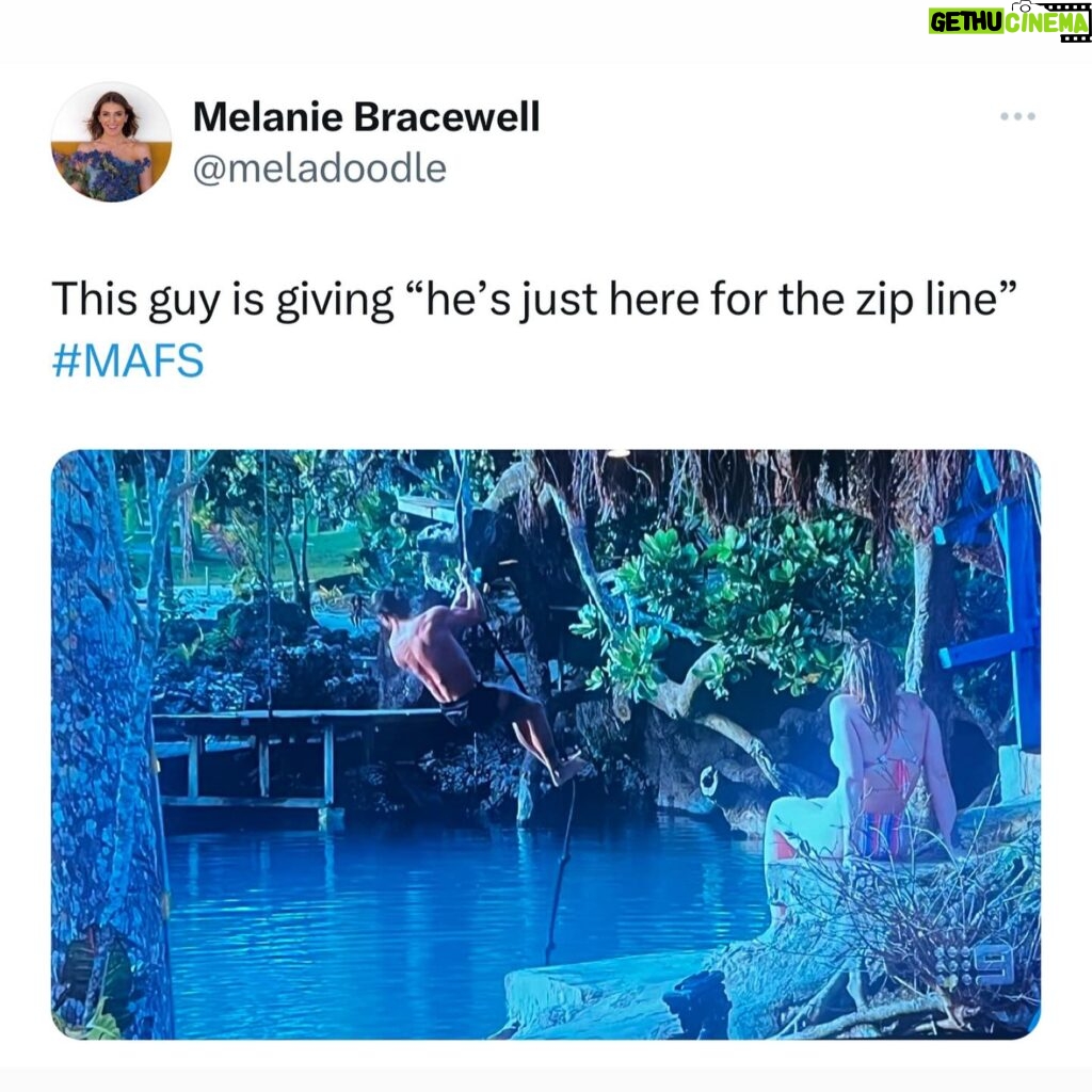 Melanie Bracewell Instagram - I’m back on my #mafs bullsh*t