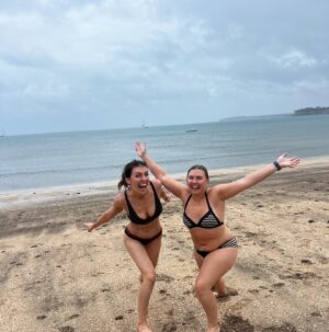 Melanie Bracewell Instagram - love a dip