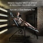 Melanie Gaydos Instagram – Over the moon to announce I will be doing a MEET & GREET at the @rollinghillsasylum Total Solar Eclipse viewing event on April 8th. I will be selling modeling prints, and @karen.jerzyk.photo is also offering portrait sessions that day on the asylum grounds!!! Please feel free to comment with any questions. 🥳 #rollinghillsasylum #solareclipse2024