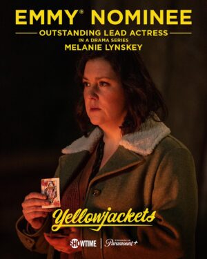 Melanie Lynskey Instagram - I’m beyond honoured to have received two Emmy nominations this morning!! You know me, I like to talk about everyone so I’m doing two separate posts. This one is about Yellowjackets. 
Our amazing casting directors were nominated for a reason!! Thank you Libby, Junie and Josh. 
@yellowjackets is an ensemble show in the truest sense of the word and I marvel constantly at the individual talent of each one of these actors. And when they work  together, I truly think magic happens. My nomination feels like a celebration of our ensemble, and not a recognition for me. I’m so proud to be part of this group of actors. I could not have better scene partners than this astounding  group- @warrenkole, @sarahdesjardins , @jeffholmanofficial @tawnycypress ,@simonekessell, #laurenambrose, @juliettelewis & the miracle that is @riccigrams. I love working with all of you. I’m so lucky and I get to learn from all of you every day. Every new cast member this season added more magic to the ensemble- thank you for being with us @electrice @nicoleamaines @francoisarnaud @nuhajes  @nia_sondaya @john_p_reynolds @mr.samersalem @imjennaburgess  and Lauren and my sweet friend @simonekessell. With beautiful work as always from @rukiya.bernard Aiden Stoxx and Alex Wyndham. And to our 90s cast- you all know I’m the president of your fan club and Maman Patate for life. You all gave stunning performances this season. Stunning. I’m so honoured to know you all and be on a show with you. Thank you @sammihanratty @jasminsavoy @liv.hewson @courtneyeaton @soapy.t @stevenakrueger @ella_purnell @itskevinalves @alexabarajas__ @myalowe , Nuha and Jenna and Nia. 
And petite patate @sophie__nelisse, the best actor I know. You are magic and what you did this season was absolutely unbelievable. I love you beyond and I’m in awe of your talent. 
Thank you to the best crew IN THE WORLD, thank you to @showtime and @eone_tv. Thank you finally and especially to our writers, who created this story and put their hearts out there and give absolutely everything to this job. I love you all and I’m so grateful for the material you keep giving me. Here’s to you all being paid fairly and our whole team getting back to work.
