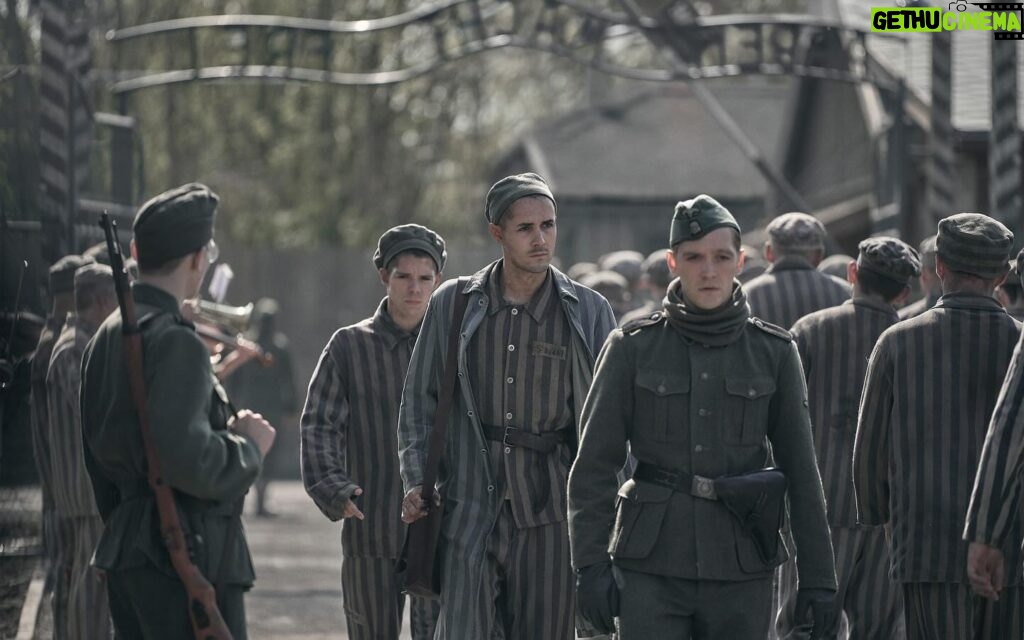 Melanie Lynskey Instagram - First look at Harvey Keitel, Melanie Lynskey, Jonah Hauer-King, Anna Próchniak, and Jonas Nay in #TheTattooistofAuschwitz. Available on Sky in the UK & Peacock in the US, 2nd May.