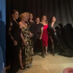 Melanie Lynskey Instagram - Oh my gosh- thank you so much @csiriano for inviting me to sit in the front row of your beautiful show. It was so gorgeous and inspiring and the dinner and after party were too much fun. Christian makes everyone feel loved and welcomed. As always I didn’t take enough photos but I’ll remember this night forever. So fun to get to spend time with the most incredible group of fun, fierce and talented women. Thank you to @misha_rudolph_stylist for styling and posing with me on the beautiful stairs of the plaza Thank you to @helenreavey for the sexy hair, @genevieveherr for beautiful makeup and @pattieyankee for perfect manicure. And to all for the chats and lovely time hanging out with me and memaw who was visiting (@yasbeckamy) This @joshlevkoffjewelry was incredible Feeling very lucky 💖💖💖