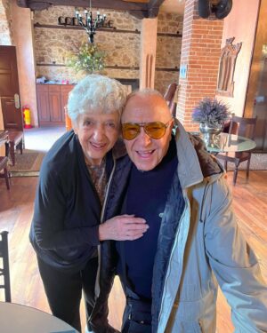 Melina Kanakaredes Instagram - Celebrated my beautiful mom with a mother daughter trip to her hometown, Naousa Greece-I was inspired by her “blue zone”childhood friends, met the next generation of the Temo family, hugged my cousins and had a blessed opportunity to spend time with my beautiful Thea Dina - days before she went with the angels🙏🏻♥️ Feeling SO #blessed