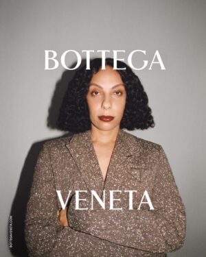 Melina Matsoukas Instagram - Modelin’ ma.  #bottegaveneta