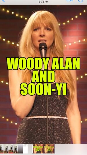 Melinda Hill Instagram - What’s your stance? 
#woodyallen #comedy #standup #comedian #miafarrow #ronanfarrow
