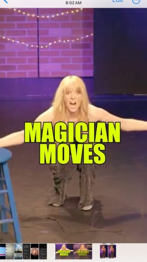 Melinda Hill Instagram - All I really want… 🎩 ✨ 
#magic #magician #standup #comedy #comedian