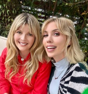 Melinda Hill Instagram - Most delightful afternoon w/ @lauraclery 🍵🌮🤣🤣🤣💕