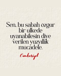 Melisa Doğu Instagram - Aydınlık yarınlara, tüm zihinlerin ve kalplerin, zeki, çevik ve hızlı bir şekilde açılması dileği ile Cumhuriyet’imizin 100. Yılı kutlu, mutlu olsun 🙏🏻💯❤️🤍🇹🇷🍀 #mustafakemalatatürk #izindeyiz #parla #cumhuriyet100yaşında