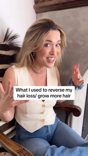 Melissa Bolona Instagram - The answer doesn’t always have to be complicated!! What would the caveman do is what I always say!!! #hairgrowth #haircare #haircaretips