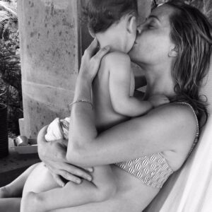 Melissa George Instagram - My beautiful boy, today you are 9, this kiss on your cheek was taken in Mexico, when we were free and could travel and be together. Today, 7 years later, you celebrate your 9 th birthday, my little warrior boy, I am so proud of you. I love it when you take my hair down and talk to me openly and kiss my face. You made me a mother, a role that only the greatest film role could try and beat. Not possible. You are my everything, the air that I breathe. Happy birthday sweetheart.