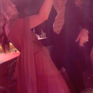 Melissa George Instagram - My social distance dancing buddy @nicolasmauryofficiel @kering_official #festivaldecannes