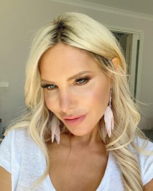Melissa Tkautz Instagram - So, these earrings .... too much or just the right amount of too much? 💁🏼‍♀️