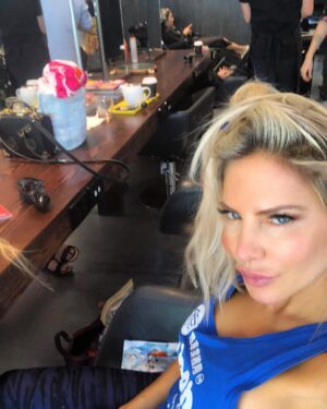 Melissa Tkautz Instagram - Best seat in Sydney .. @alanbukihair