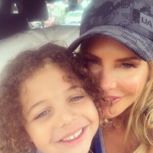 Melissa Tkautz Instagram - #schoolholidays 🥳 ... good luck to one and all 😉