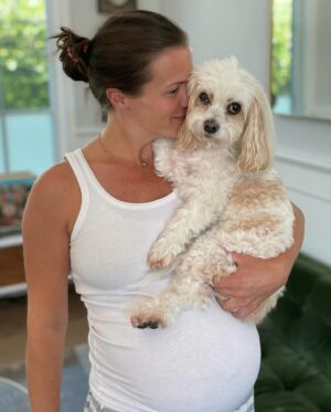 Melissa Claire Egan Instagram - So very sad to share we had to say goodbye to our sweet Sophia yesterday😭💔 And although we were so lucky to have 16 1/2 years with this special angel, it just never seems like enough time. We are heartbroken but also grateful. Sophia made me a Mom. She changed me forever. So many of you knew and loved her. She was the best girl, so much personality, hated the mailman and loved “getting the mail.” She barked at any animal on the tv. And although she slowed down a lot the last year or two, she always had the most human eyes. She was our best girl and I can’t imagine her not being here anymore😭 I know it’s part of life as a dog parent, but it hurts so bad. We will love you forever our sweet Sophie girl. And will see you again one day. Now go get that mailman🕊️❤️🐾