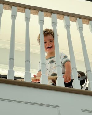 Melissa Claire Egan Instagram - My Caden boy is 2!!🎈 We love you so much sweet boy! You are so much fun and bring us such joy. I love your personality and sense of humor. You still hate haircuts but love the guitar. And are obsessed with the vacuum. And can’t read this post, but it’s fun to share anyway!❤️❤️❤️