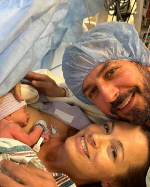 Melissa Claire Egan Instagram - Meet Jake Joseph Katrosar! Born 7/14/23. Welcome to the world sweet boy. A few weeks early, but we’re so happy to have you and call you ours and love you forever!