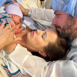 Melissa Claire Egan Instagram - Meet Jake Joseph Katrosar! Born 7/14/23. Welcome to the world sweet boy. A few weeks early, but we’re so happy to have you and call you ours and love you forever!