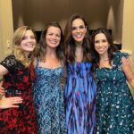 Melissa Claire Egan Instagram - Celebrating Christmas in August with these beautiful ladies! #ChristmasCon