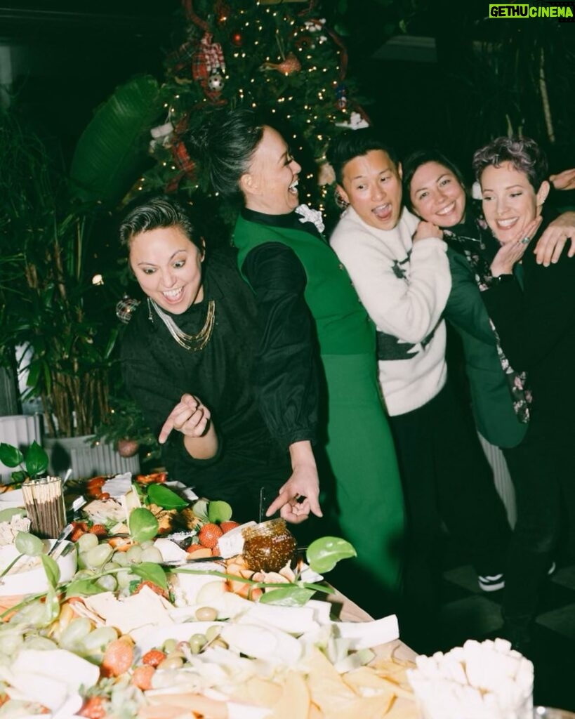 Melissa King Instagram - Tis the season. I put together a holiday spread for my friends at @propagationsf for their Big Gay Holiday Ball. I trickled in pocky sticks, Japanese rice crackers, Sichuan peanuts, all the Asian snacks! Propagation goes all in with their holiday decor each year and bring the vibes. It’s a cozy spot with great drinks, I hope you have a chance to visit this cute neighborhood bar next time you’re in SF. Did I mention they’re a queer/asian/women owned bar? 🙌🏽 All are welcomed!