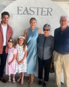 Melissa Ordway Instagram - He is Risen! Easter and Birthday on the same day is so much to celebrate and so much to be thankful for! Thank you for all the sweet birthday messages! They mean so much! We spent the day hiding and finding Easter eggs, eating lots of sugar and we were surrounded by family, friends and so much love. This weekend was definitely unforgettable 🤍 #easter #birthday #41