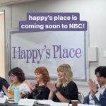 Melissa Peterman Instagram - we’re cookin’ up something special. #HappysPlace starring @reba is coming soon to NBC and streaming on @peacock.