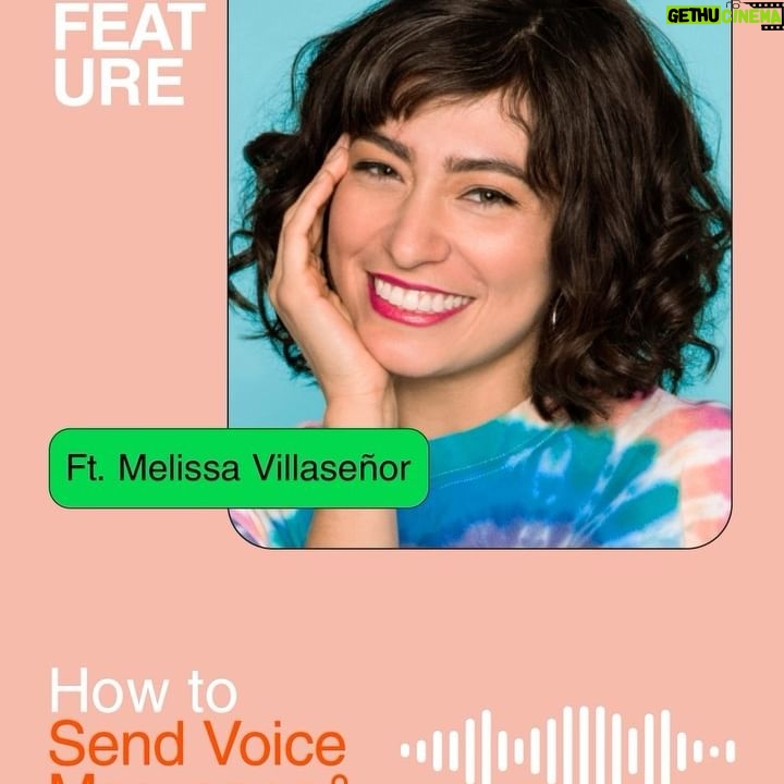Melissa Villaseñor Instagram - When voices are your thing, voice messages are your friend! Here’s how to send voice messages on @whatsapp. For more content like this, check out the @whatsapp channel 💚