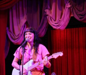 Melissa Villaseñor Instagram - I can’t wait to share my special with you. 
So many talented good friends helped me put this together! @allthingscomedy @wolvesofglendale @marlomeekins @themeles @bobbakermarionettes 
I’ll keep you posted when it is out! Pink heart 🩷 🌟 🌲 🐌 🌸 🎸 🎶 
Photos by @jennajewmenez