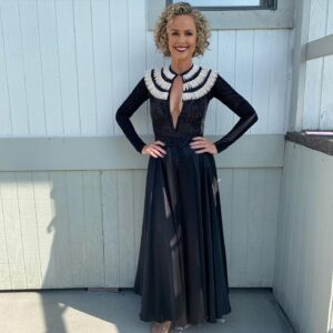 Melora Hardin Instagram - Loved this outfit from Janet Jackson week🖤 @dancingabc
