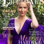 Melora Hardin Instagram - Thrilled to grace the cover of @lifeisartmag 💜 Photographer @eclipticphoto MUAH @tiffyloveslipgloss Wardrobe @ria_victoria_designer Accessories @flostatealchemy Art Direction @georgegriff1n