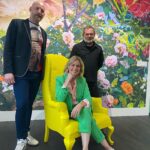 Melora Hardin Instagram - So thrilled and honored to have my wallpaper up and for sale in Maison Depoivre in beautiful & quaint Prince Edward County! Thank you Vincent and Christophe for welcoming me so generously into your beautiful gallery and Esther & Patrick at Wynil for making this happen!! 💚