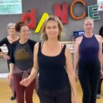 Melora Hardin Instagram – Love these dancing queens! Such fun in @bprudich amazing class today!  Love you all! Come out and DANCE with us!! ❤️