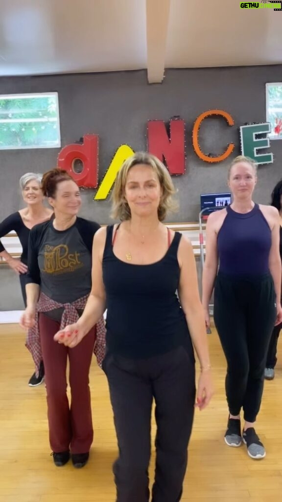 Melora Hardin Instagram - Love these dancing queens! Such fun in @bprudich amazing class today! Love you all! Come out and DANCE with us!! ❤️