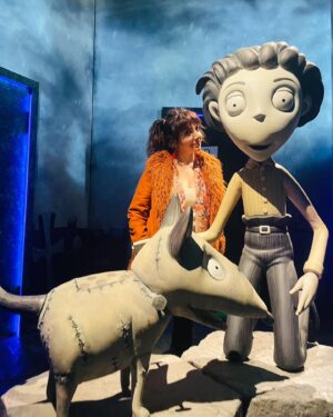 Meltem Yılmazkaya Instagram - “One person’s craziness is another person’s reality!” 
Tim Burton 
🤡

@timburtonslabyrinth 
#timburton 
#barcelona 
#exibition 
#filmcharactersoftimburton