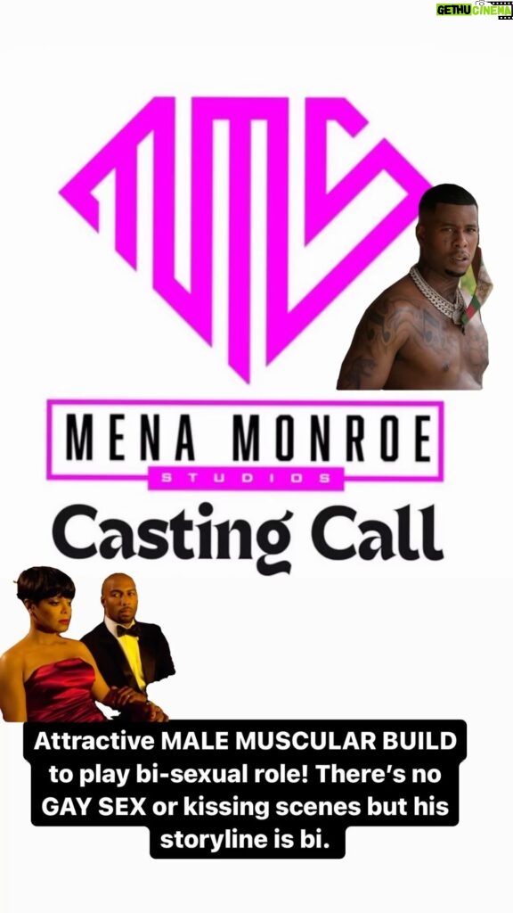 Mena Monroe Instagram - To apply DON’T COMMENT 👉🏾 DM @menamonroestudios @menamonroestudios @menamonroestudios 🚫 NOT ME!🚫 And keep it cute in my comments my BLOCK GAME crazy 😘🥰