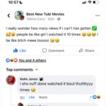 Mena Monroe Instagram – Man between the memes & all the repost I am truly overwhelmed w/ the way y’all blew up my latest movie “If I Can’t” ! If you haven’t seen go stream NOW on #tubi or #amazon & if you have seen it, stream it again for a real nigga 🙏🏾 I love y’all in UPPERCASE LETTERS😘🫶🏾 da #HoodHalleBerry aka #MissTubi 
.
.
.
.
.
.
.
.
.
.
.
.
.
#. . . . . * * * * * * * * * #lfl #l4l #explore #fyp #ificant #menamonroe