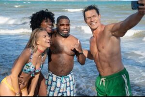 Meredith Hagner Instagram - #vacationfriends comes to 
@disneyplus and @hulu AUG 27th aka the new best day of your life. @johncena @comedianlilrel and @yvonneorji  will blow your mind and I say the word “jizz” so much we had to change it in post. One of my prouder career moments to date! Love @cbtarver and @todd_garner ! Here we gooooooo