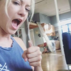 Meredith Hagner Instagram - My darling Bowie, I’ll never stop loving you, and I’ll never stop being grateful for the gift that was growing up with you. As I type this I cry and it all feels weird but the internet can be a cozy place for moments like this right?You were almost 15 and we were two weirdos in love for 12 of them. You were one of a kind, and not everyone’s cup of tea, but the best ones never are. When I rescued you you had bruises on the whites of your eyes, and growled at me but I gave you a sausage and the rest is history. You also made a pact with me then and there to try to protect me from any man who came within 3 feet of me. I tried to convince you this was actually counter to what I wanted but nonetheless you protected. You were cool immediately with wyatt which I think says something?Thank you for teaching me how to be a mother, thank you for being there for me and for being my life partner through the abyss of my 20s. The experiences countless. My protector, my loyal loyal one, my teacher. He passed peacefully in my home, in my arms. I whispered what a good boy he was as he crossed over. You were mine for a little while my love. And what a lucky girl I was.  If you have any memories or pictures of Bowie will you send them? Thank you.