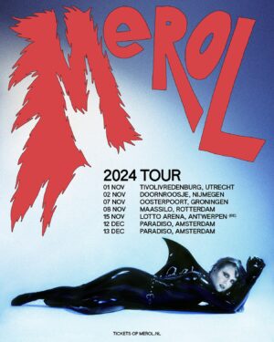 Merel Baldé Instagram - Nieuw album, show en tour!! LESGOOOOO vrijdag 10:00 uur start de ticketverkoop. Wie zie ik waar?

Poster door @glitterstudioo