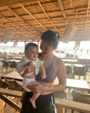 Merenla Imsong Instagram - Heart full of joy, hands full of love, face full of teeth #family