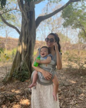 Merenla Imsong Instagram - Heart full of joy, hands full of love, face full of teeth #family